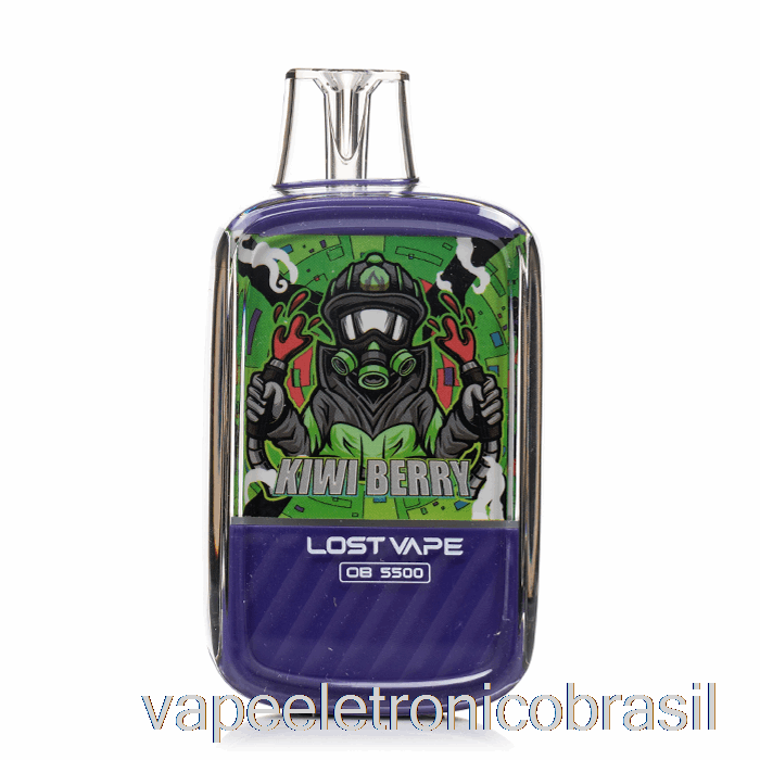 Vape Eletrônico Vape Perdido Ob5500 Descartável Kiwi Berry